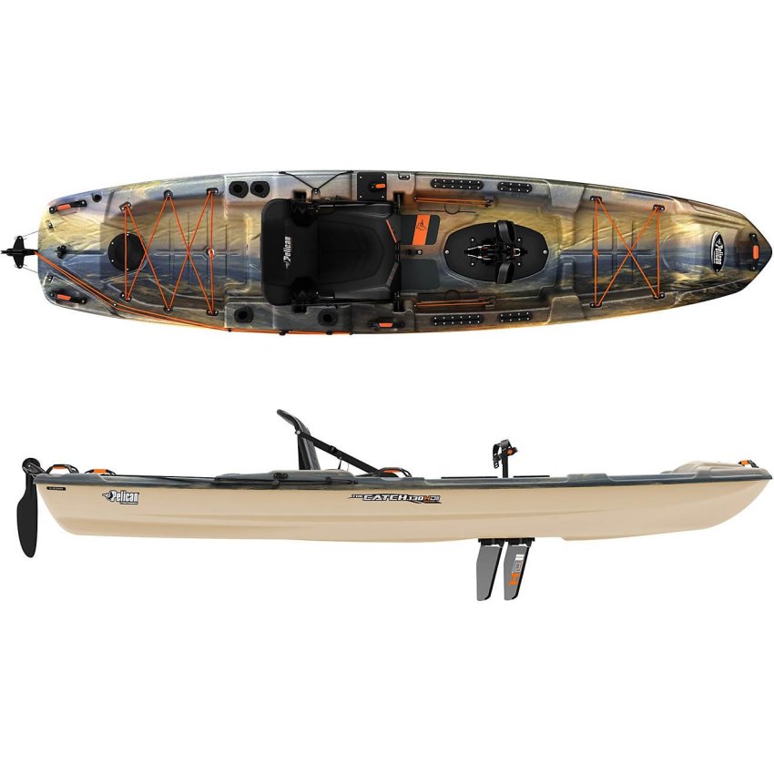 Pelican The Catch 130 HYDRIVE II Fishing Kayak - Online Shop
