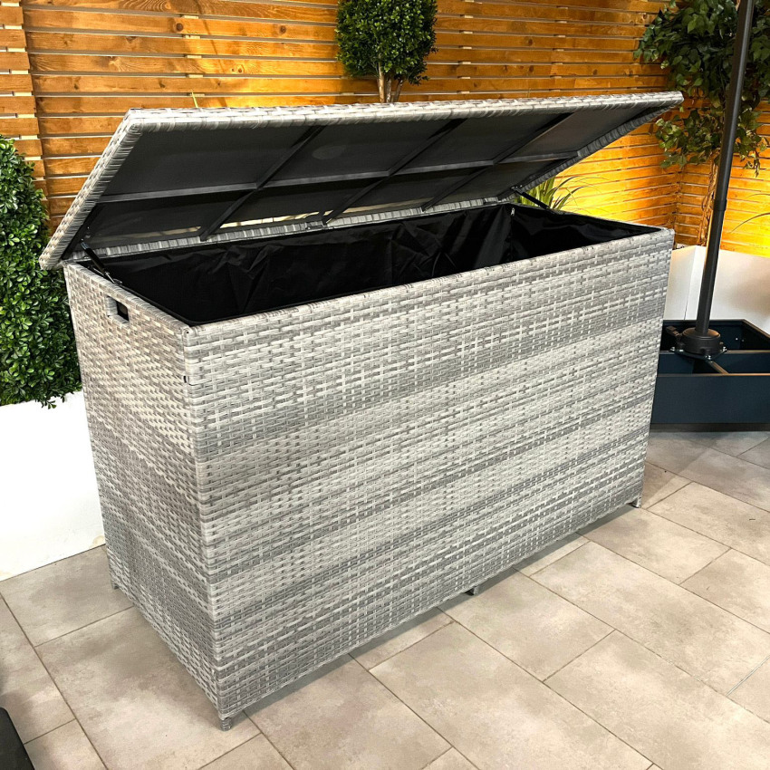 Chimes - Stone Grey Large Storage Box - Online Shop