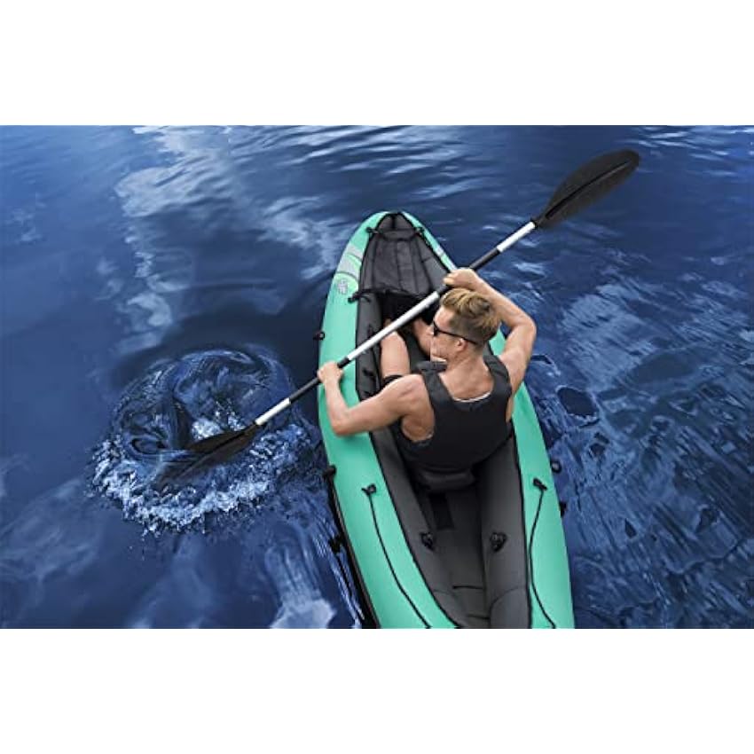 Bestway Hydro Force Inflatable Kayak Set | Includes Seat, Paddle, Hand Pump, Storage Carry Bag | Great for Adults, Kids and Families - Online Shop
