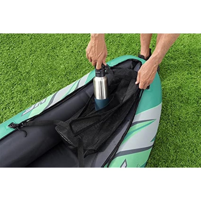 Bestway Hydro Force Inflatable Kayak Set | Includes Seat, Paddle, Hand Pump, Storage Carry Bag | Great for Adults, Kids and Families - Online Shop