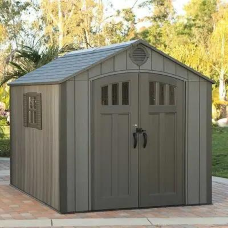 Lifetime 8 Ft. x 10 Ft. Outdoor Storage Shed - Online Shop