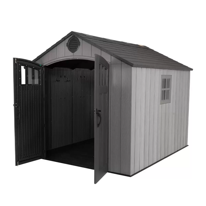 Lifetime 8 ft. x 10 ft. Outdoor Storage Shed - Online Shop