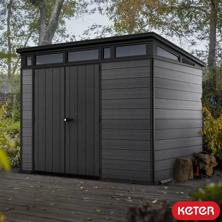 Keter Cortina 9ft 2 x 7ft (2.8 x 2.1m) Storage Shed - Online Shop