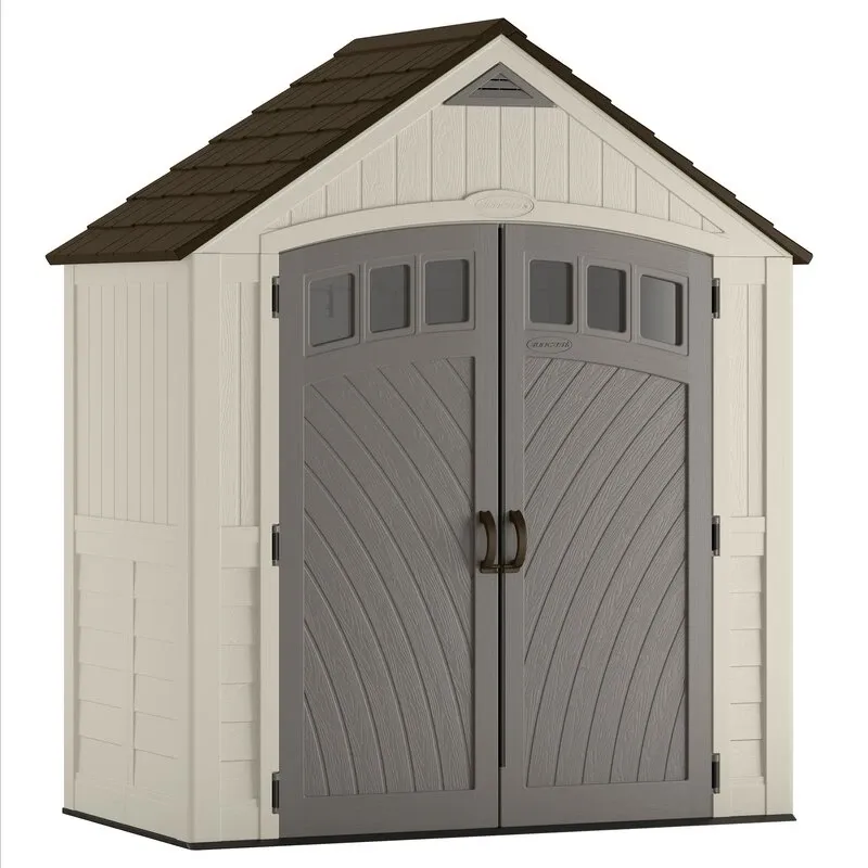Covington Outdoor 7 1/2 ft. wide x 4 ft. deep storage shed - Online Shop
