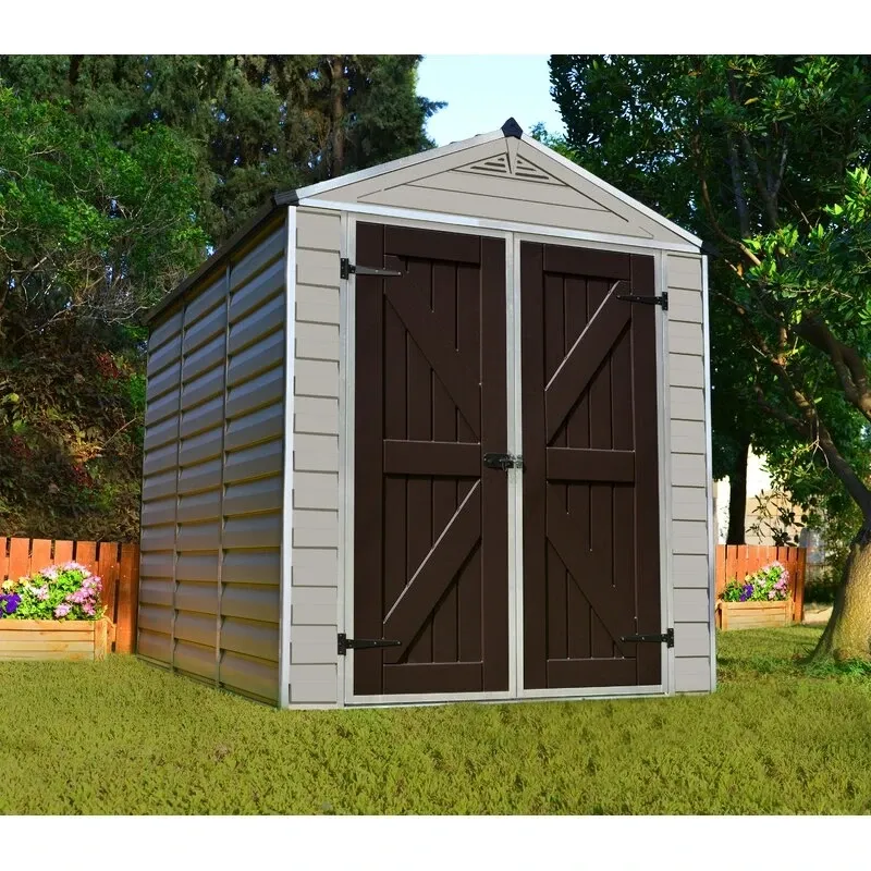 Skylight 6' wide x 8' deep plastic storage shed - Online Shop