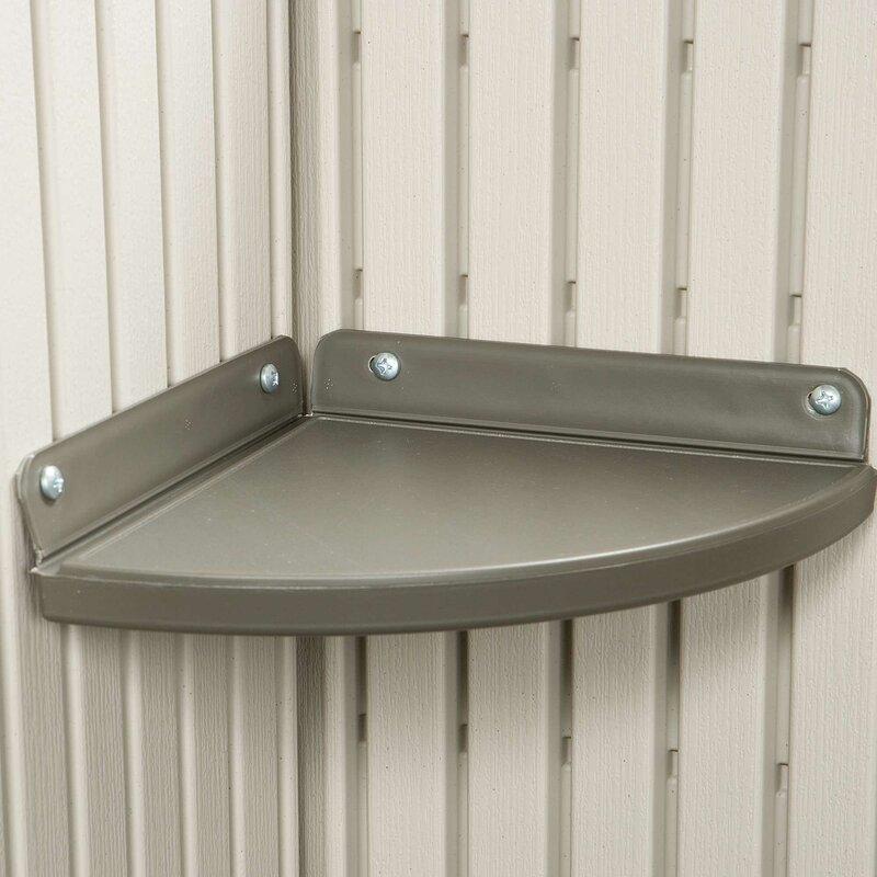 Side Entry 15 ft. W x 8 ft. D Plastic Storage Shed - Online Shop