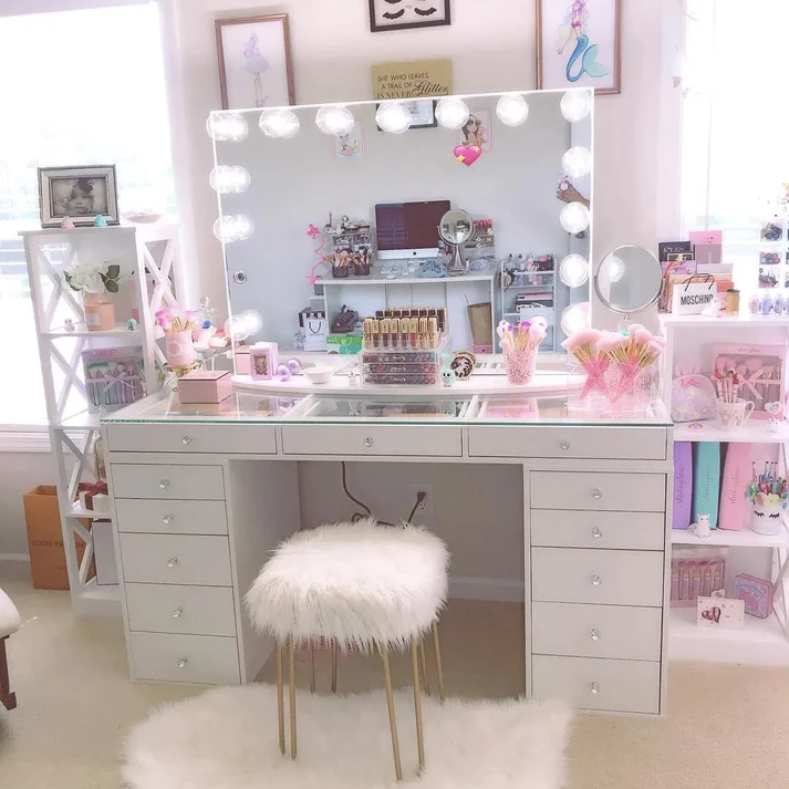 Multifunctional dressing mirror dressing table - Online Shop