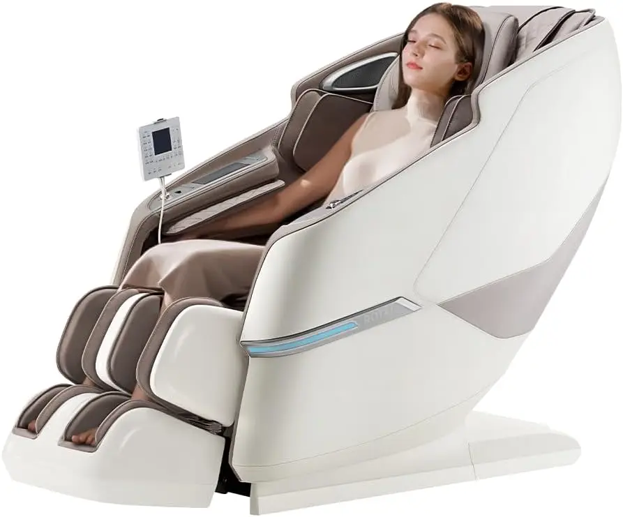 ROTAI Massage Chair. Full Body Zero Gravity SL Track Shiatsu Massage Chair with Heating. Bluetooth. Foot Roller. Calf Kneading Massage - Online Shop