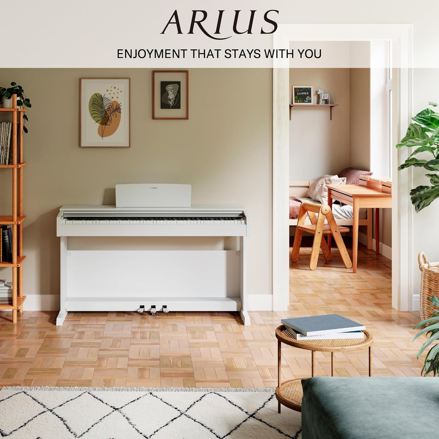 Piano numérique Yamaha ARIUS YDP-145 - Piano classique et élégant pour débutants et amateurs - Online Shop