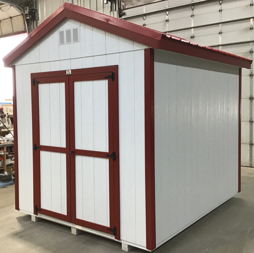 08X10 Utility Ranch Wood Panel Shed - Online Shop