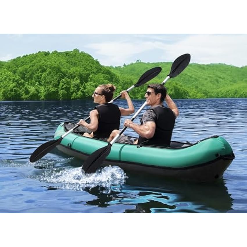 Bestway Hydro Force Inflatable Kayak Set | Includes Seat, Paddle, Hand Pump, Storage Carry Bag | Great for Adults, Kids and Families - Online Shop