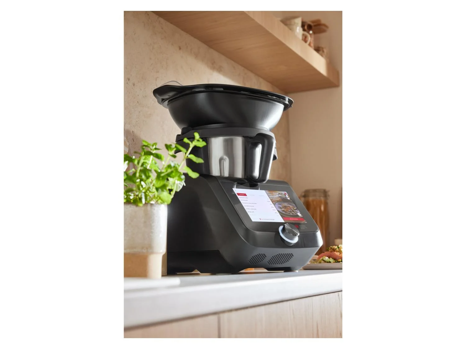 SILVERCREST® KITCHEN TOOLS Monsieur Cuisine Smart SKMS 1200 C1, Anthracite Mat - Online Shop