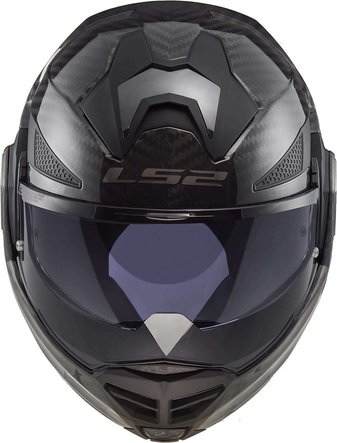 MODULAR MOTORCYCLE BLUETOOTH HELMET LS2 FF901 ADVANT X CARBON Flip Front Dual Visor Touring Motorbike Full Face Crash Helmet with Pre-Fitted LS2 4X Intercom - Online Shop