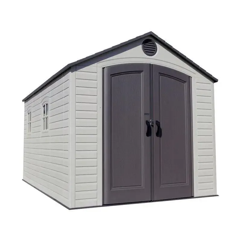 8' wide x 15' deep plastic storage shed - Online Shop