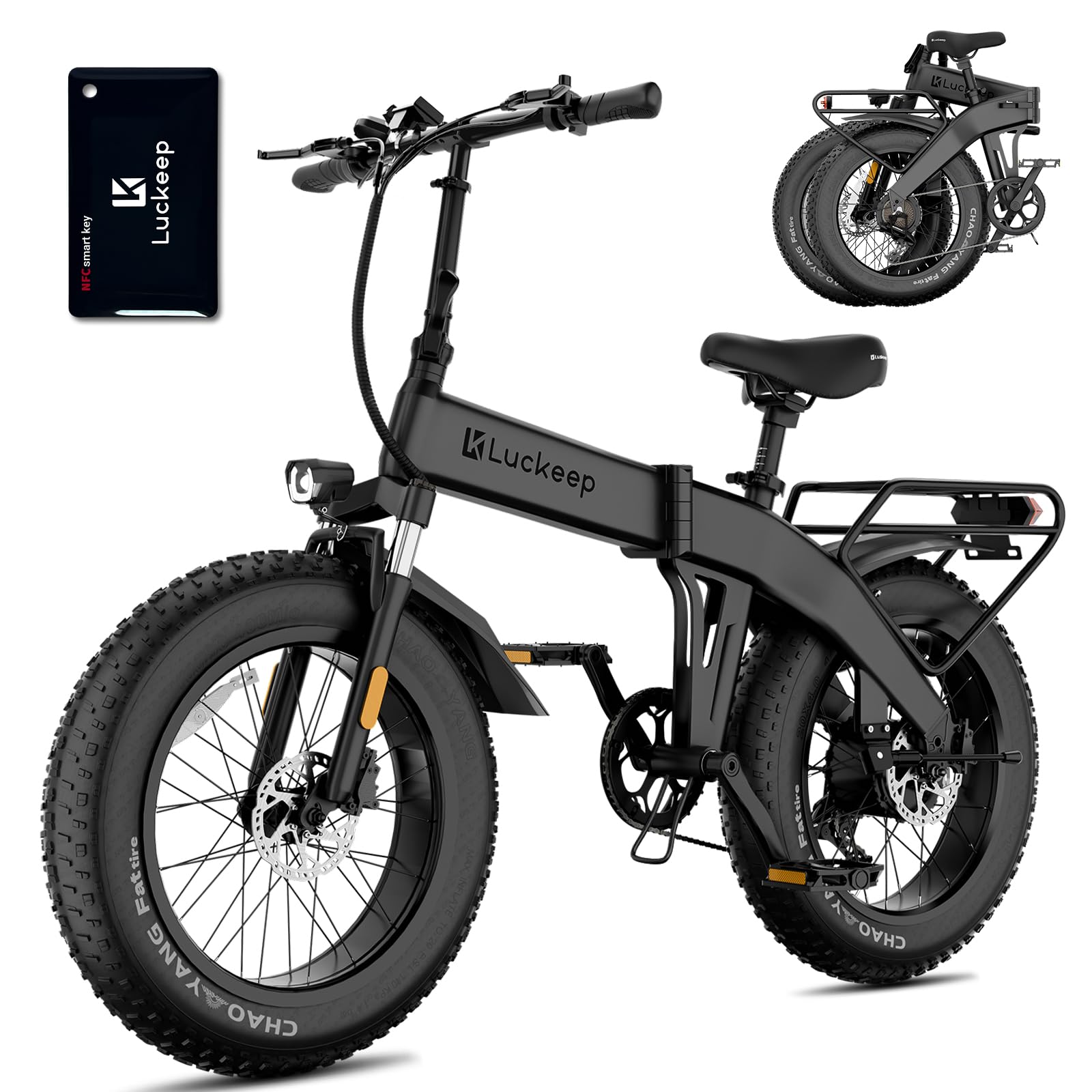 Folding Electric Bike for Adults 1500W Peak Motor, 28MPH 60 Miles,720WH Battery 20 x 4.0 Fat Tire Foldable Ebikes for Adults NFC/Anti-Theft/Hydraulic Brakes E-Bbike Commuter Men - Online Shop