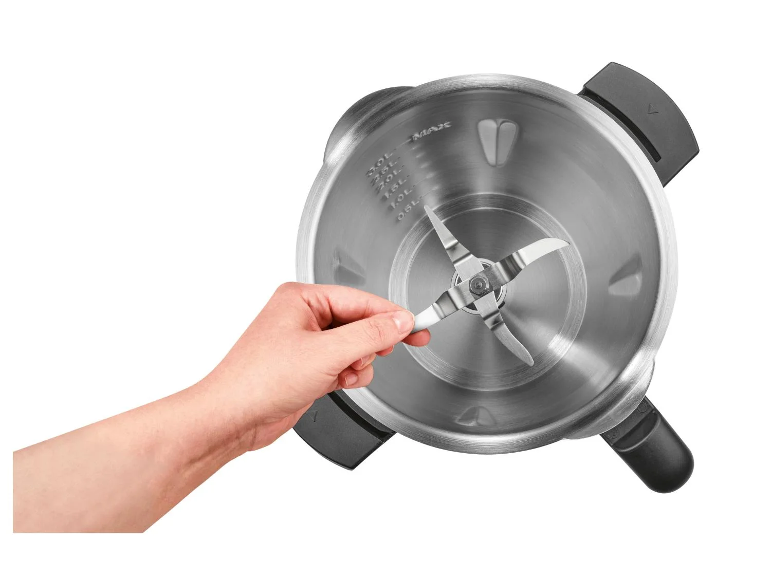 SILVERCREST® KITCHEN TOOLS Monsieur Cuisine Smart SKMS 1200 C1, Anthracite Mat - Online Shop