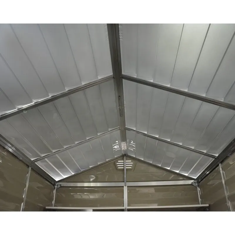 Skylight 6' wide x 8' deep plastic storage shed - Online Shop