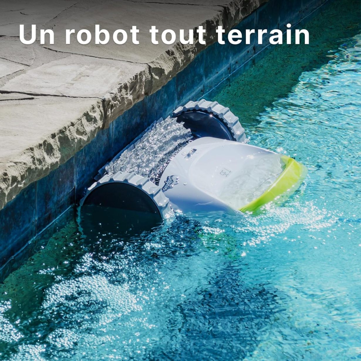 DOLPHIN T35 Electric Pool Cleaner Robot - Wall cleaning, in-ground pool up to 12 m - Online Shop