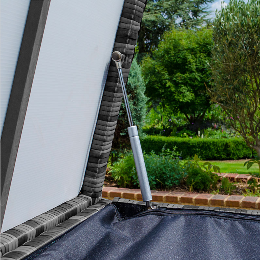 Nova - Mixed Grey Cushion Storage Box - Online Shop