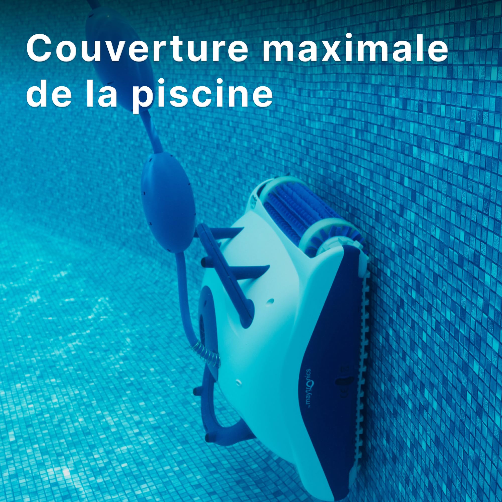 Dolphin Pool UP Robot Electric Pool Cleaner - Wall Cleaning, Above Ground Pools up to 8 meters in Length - Online Shop