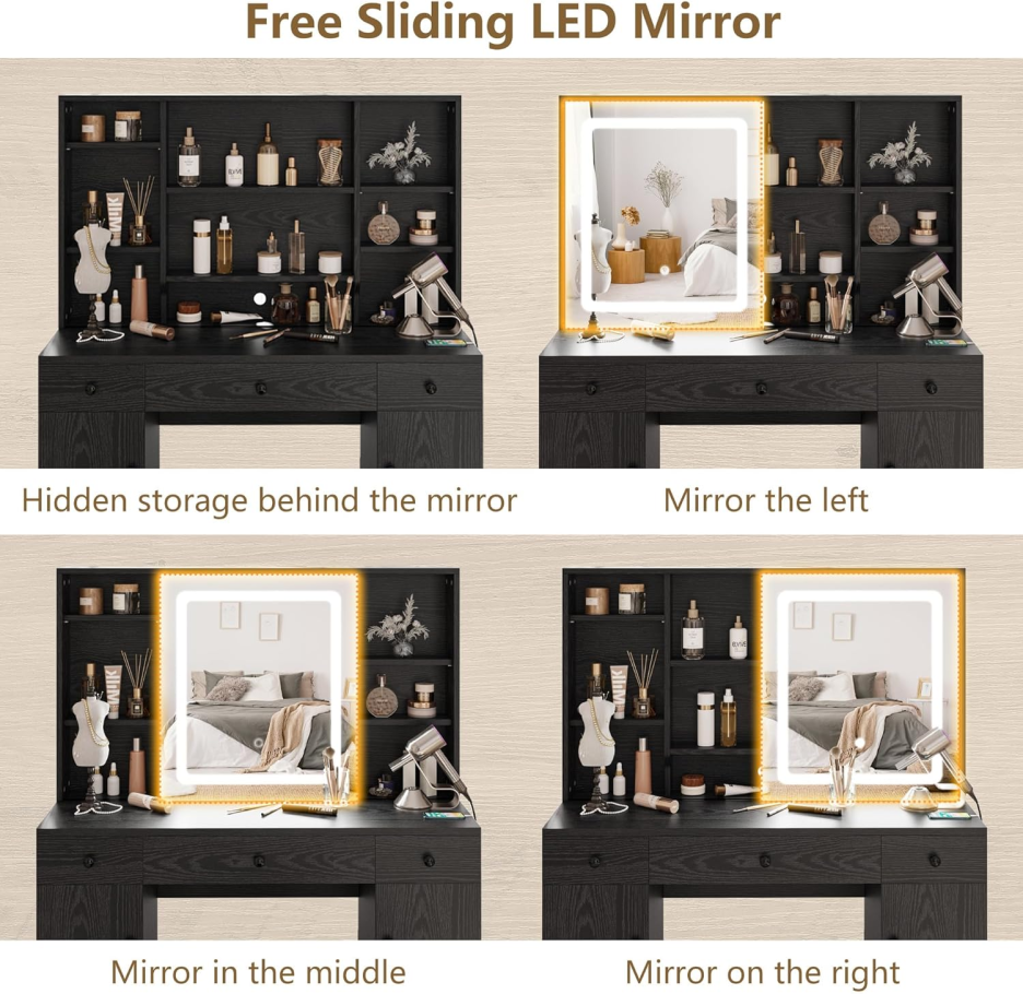Multifunctional Vanity Mirror dressing table - Online Shop