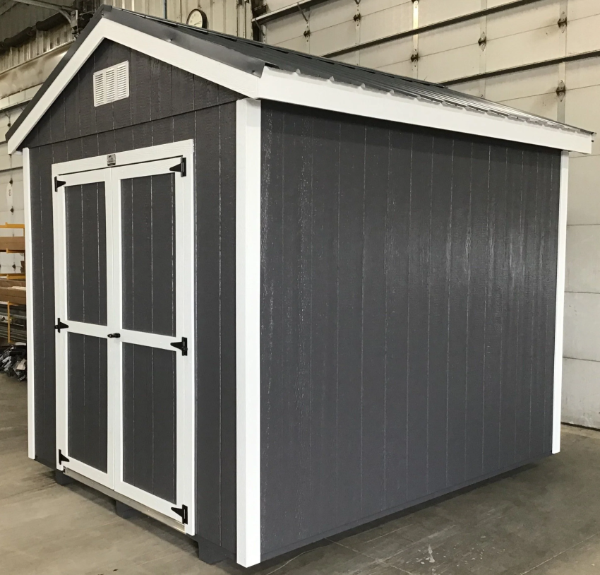 08X10 Utility Ranch Wood Panel Shed - Online Shop