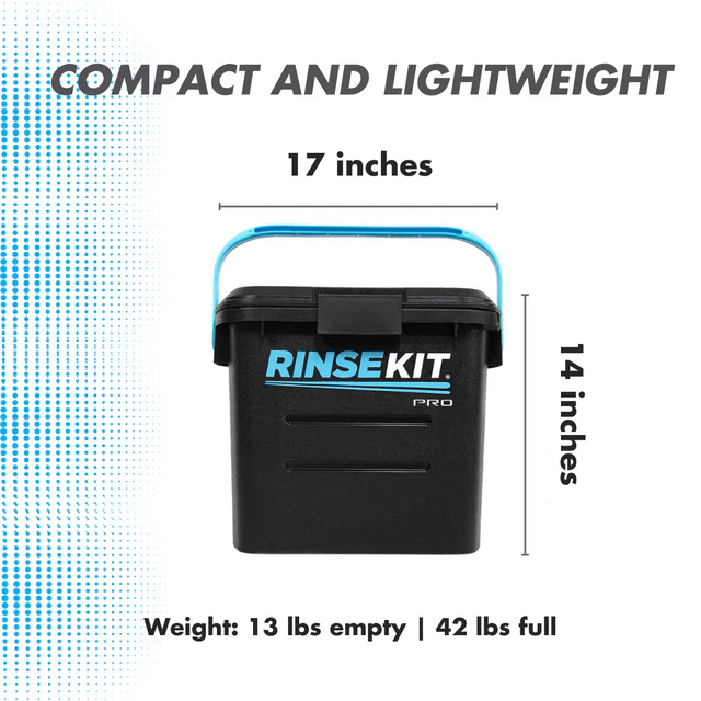3.5 Gallon RinseKit PRO Portable Shower - Online Shop