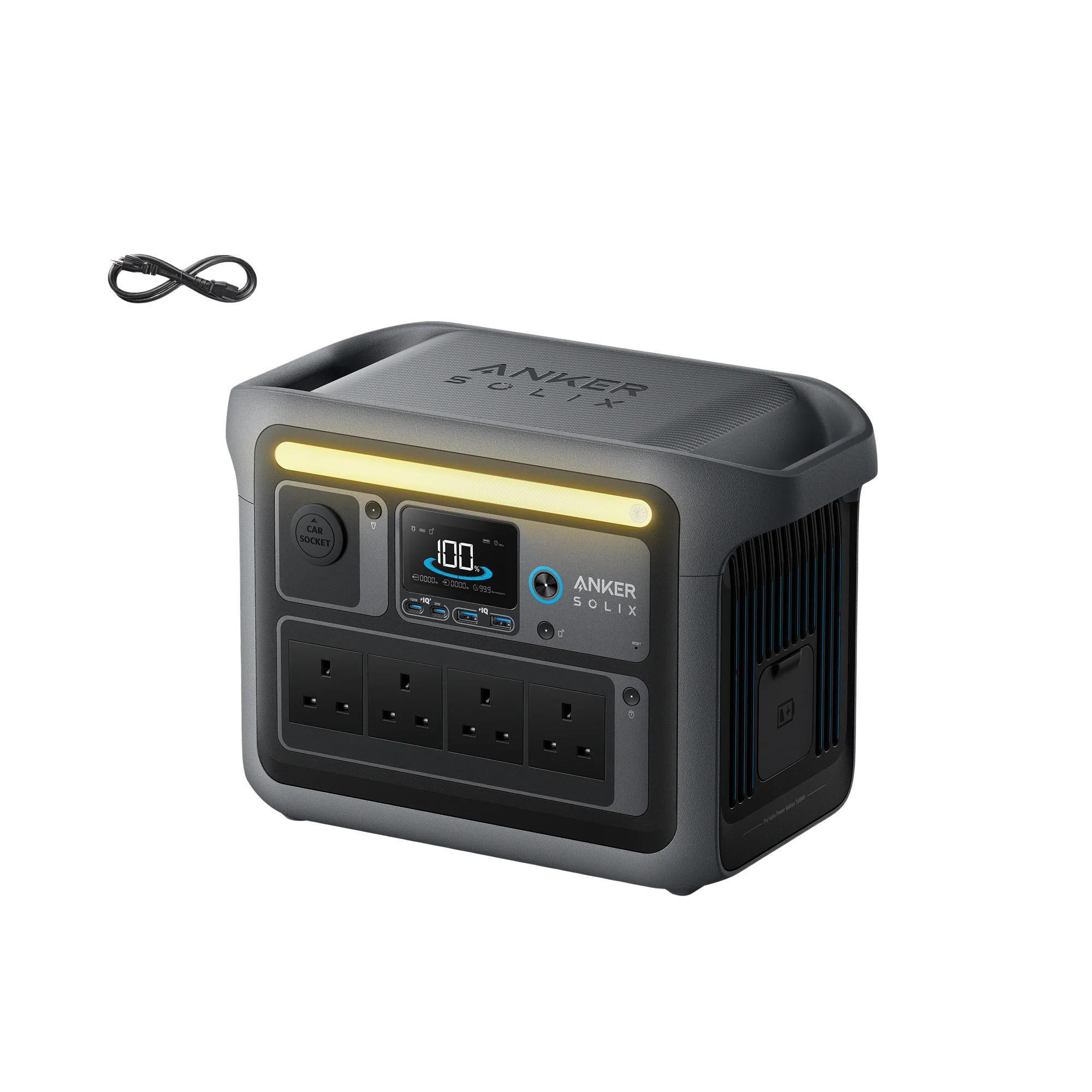 Anker Solix C1000 Portable Power Station 1056Wh Solar Generator LiFePO4 Battery World's Fastest Fast Charging - Online Shop