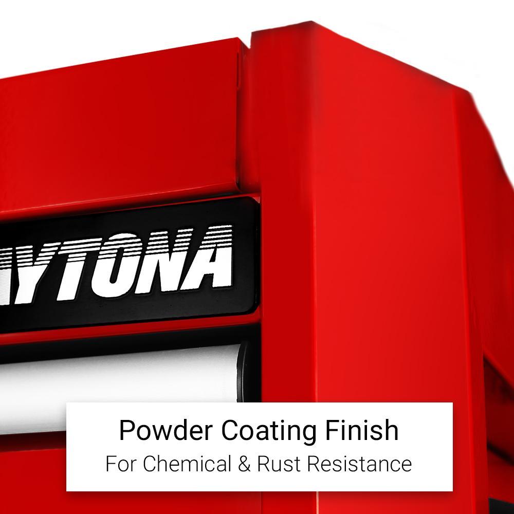 Daytona 655 Piece Mechanical Tool Set with 43 12 Drawer Red Roller Cabinet - Online Shop