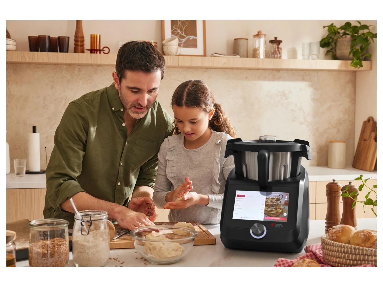 SILVERCREST® KITCHEN TOOLS Monsieur Cuisine Smart SKMS 1200 C1, Anthracite Mat - Online Shop