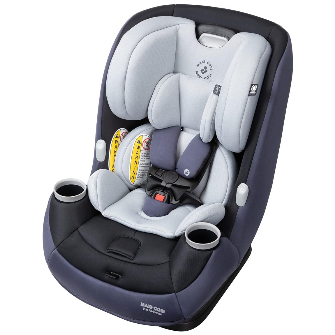 Maxi-Cosi Pria All-in-One Convertible Car Seat, Rear Facing Car Seat for Infants from 4-40 lbs, Forward Facing Car Seat up to 100 lbs in Booster Seat Mode, Midnight Slate - Online Shop