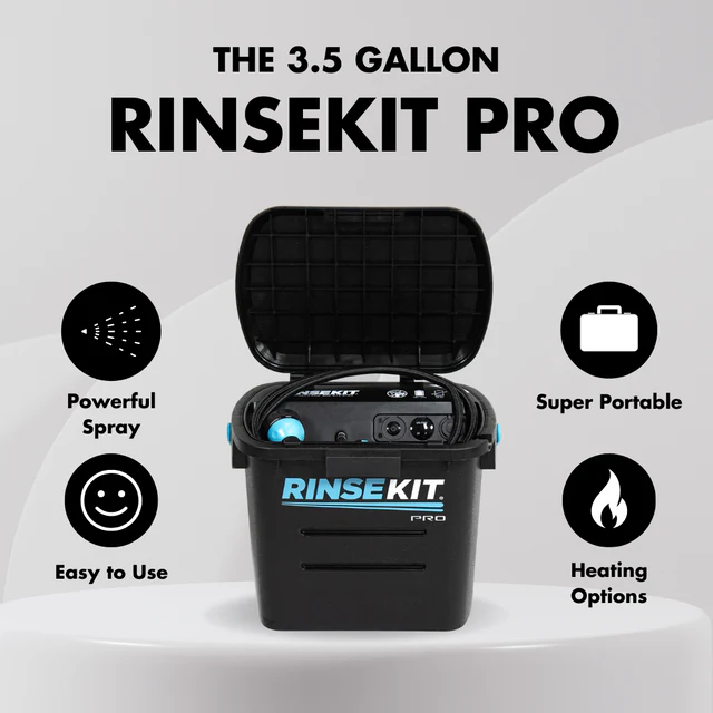 3.5 Gallon RinseKit PRO Portable Shower - Online Shop