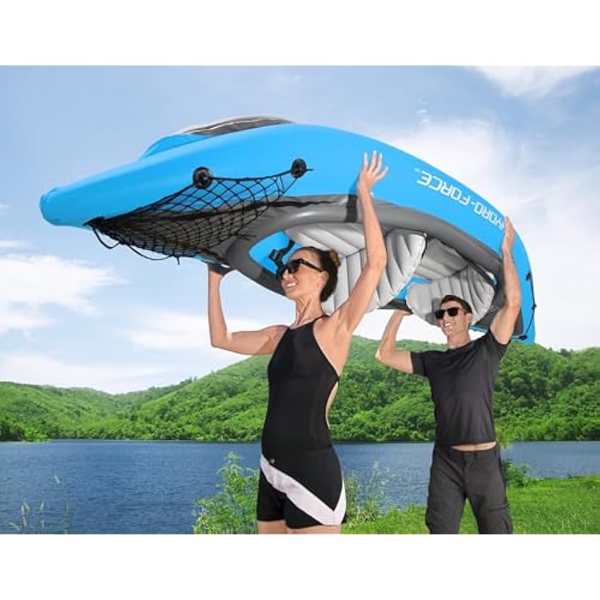 Bestway Hydro Force Inflatable Kayak Set | Includes Seat, Paddle, Hand Pump, Storage Carry Bag | Great for Adults, Kids and Families - Online Shop