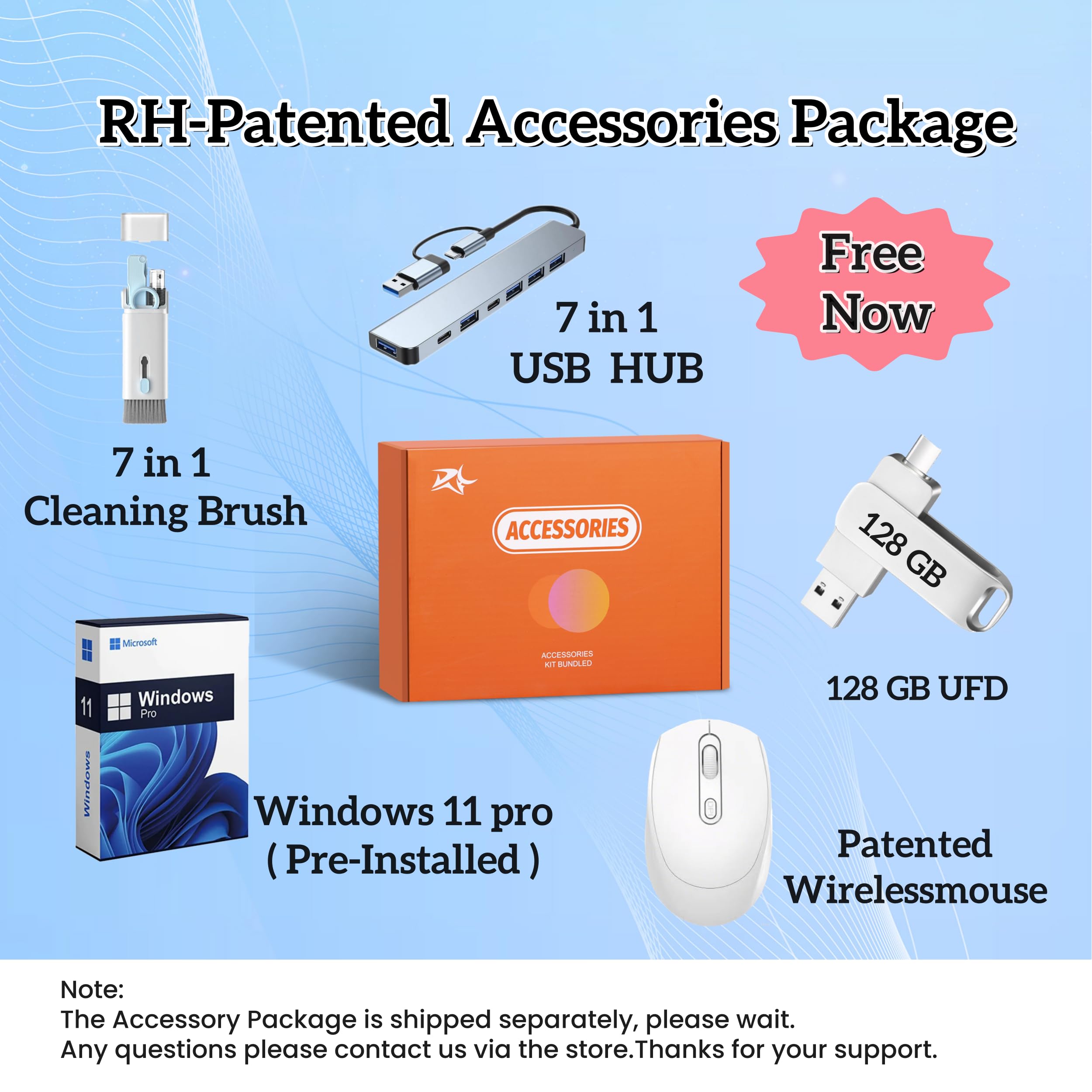 15.6 Touchscreen Laptop Computer, Intel 13th i7 1355U (Up to 5.0GHz), Windows 11 Pro, 32GB RAM, 1TB SSD, Wi-Fi 6, FHD Display, Privacy HD Camera, Stereo Speaker, Copilot AI, RH-Accessories - Online Shop