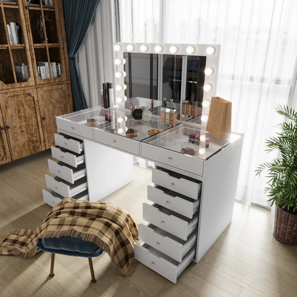 Multifunctional dressing mirror dressing table - Online Shop