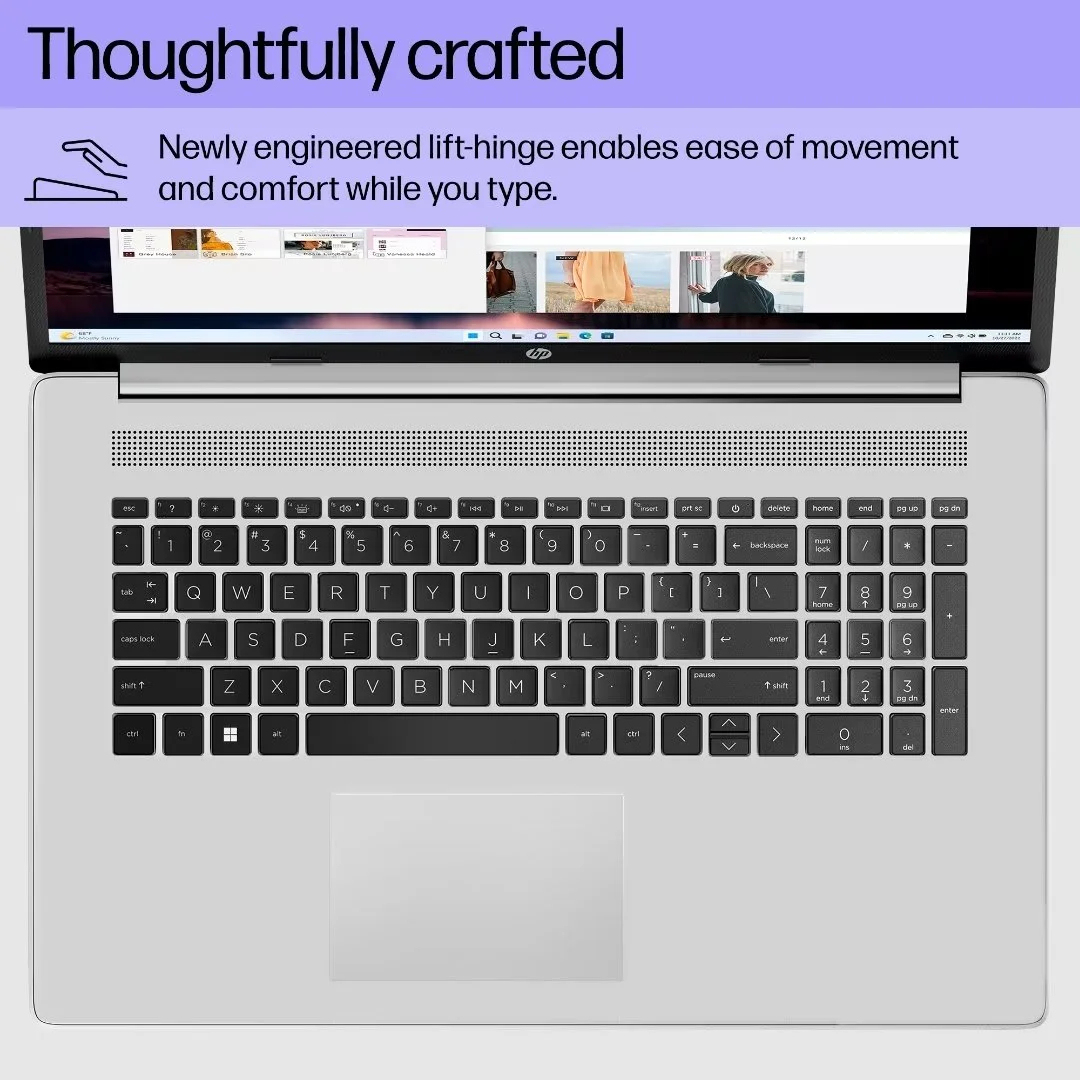 HP Laptop 17 with Intel Core i7-1355U | 17.3-inch FHD display | 16 GB DDR4 RAM | 1 TB SSD - Online Shop