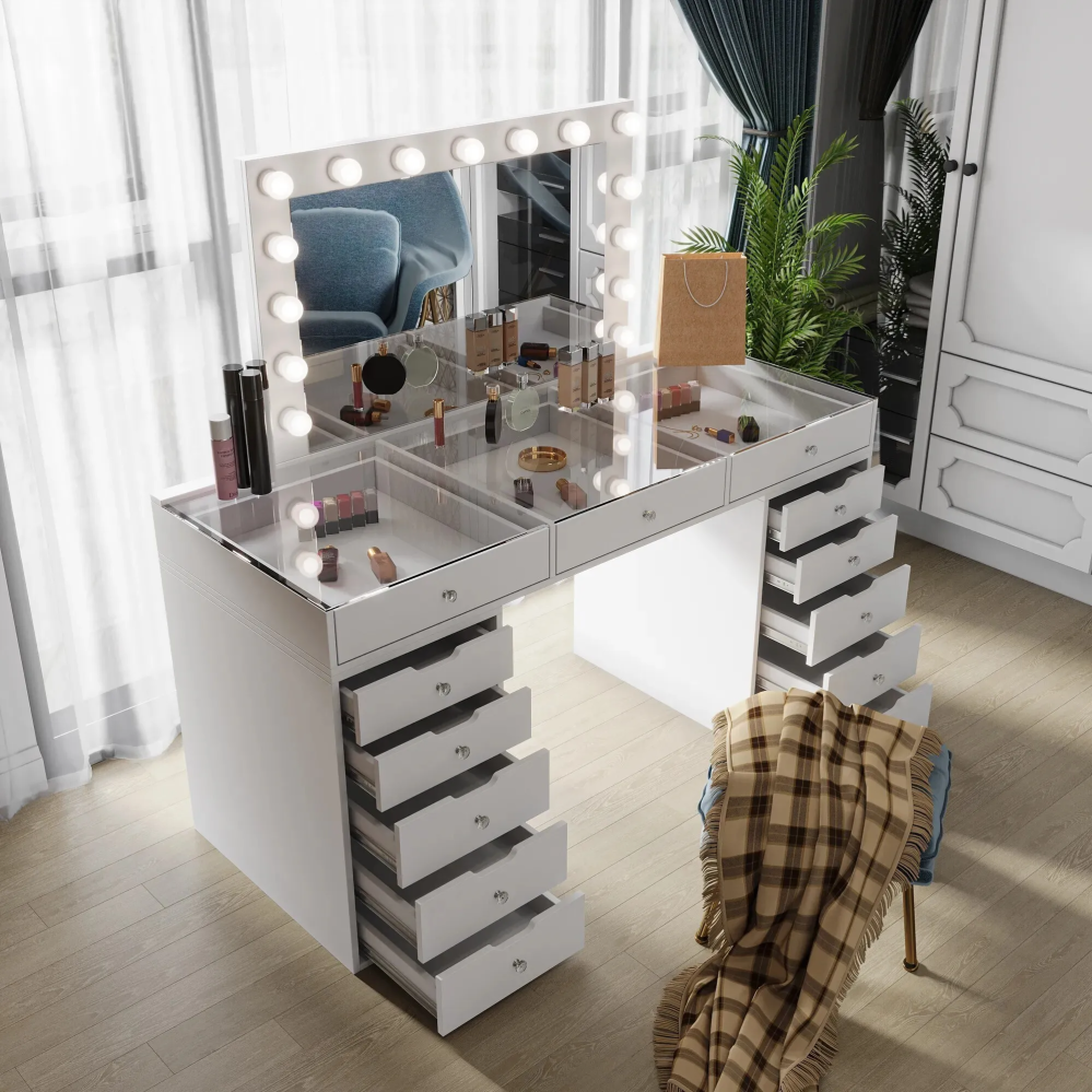Multifunctional dressing mirror dressing table - Online Shop