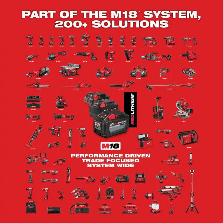 Milwaukee M18 18V Cordless Power Tool Combo Kit – Brushless Set with RedLithium Batteries & Charger (7–25 Piece Options) - Online Shop