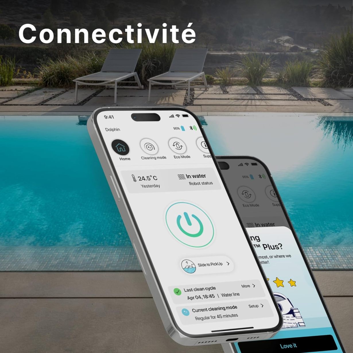 DOLPHIN T60 Electric Pool Cleaner Robot - Wall Cleaning, In-Ground Pool Up to 15 m - Online Shop