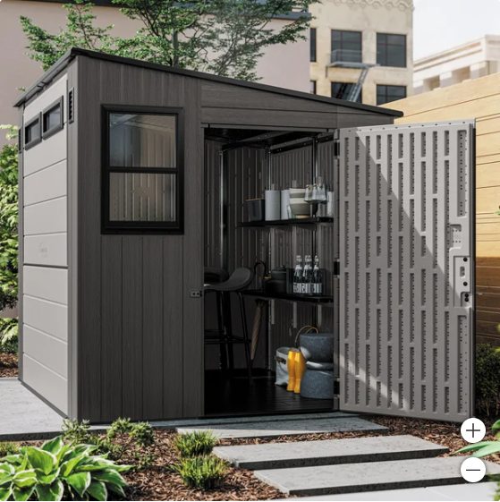 Suncast 8’x7’ Cabana Entertainment Shed - Online Shop