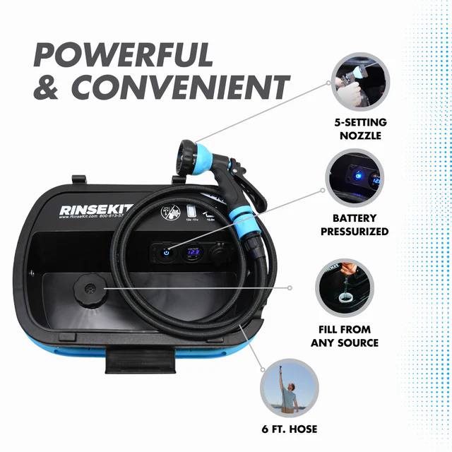3.5 Gallon RinseKit PRO Portable Shower - Online Shop