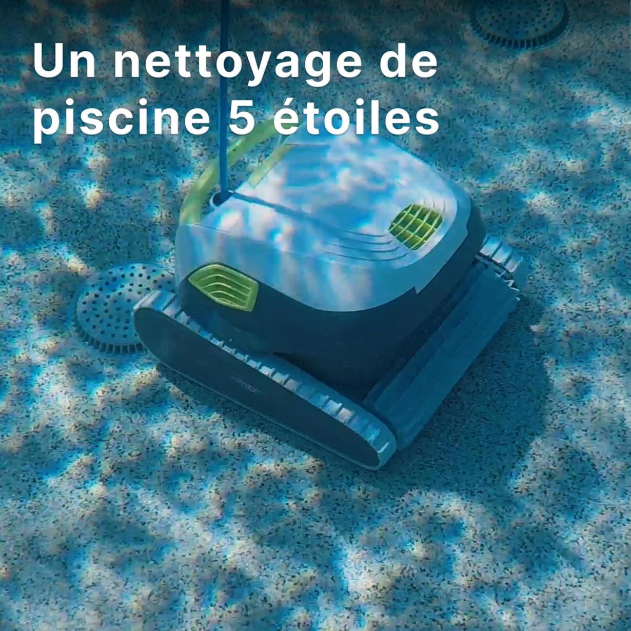 DOLPHIN T35 Electric Pool Cleaner Robot - Wall cleaning, in-ground pool up to 12 m - Online Shop