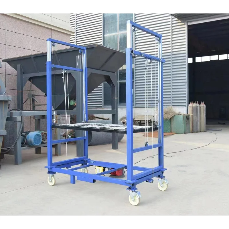 Foldable Electric Lift Scaffolding (Load 500Kg) - Online Shop