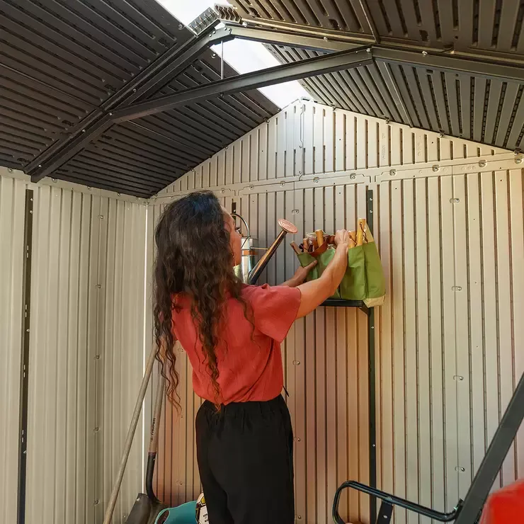 Lifetime 7ft x 12ft (2.1 x 3.6m) Storage Shed - Model 60282 - Online Shop