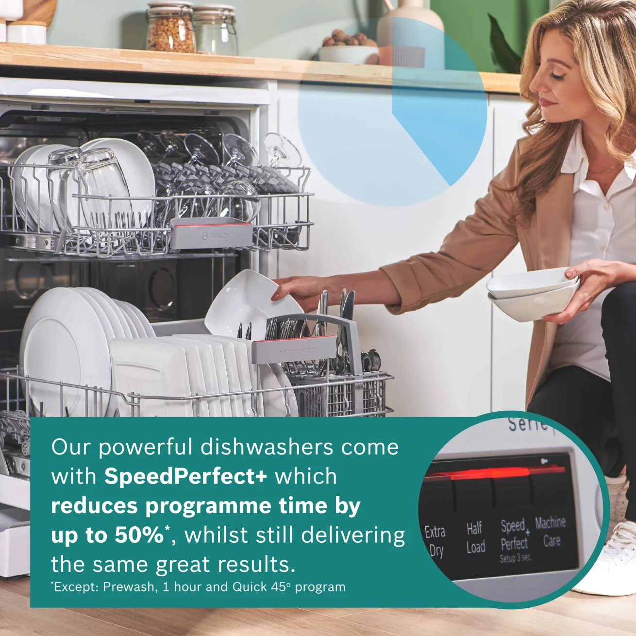 Bosch SMS4EKW06G Series 4 Freestanding Dishwasher 60 cm White - Online Shop