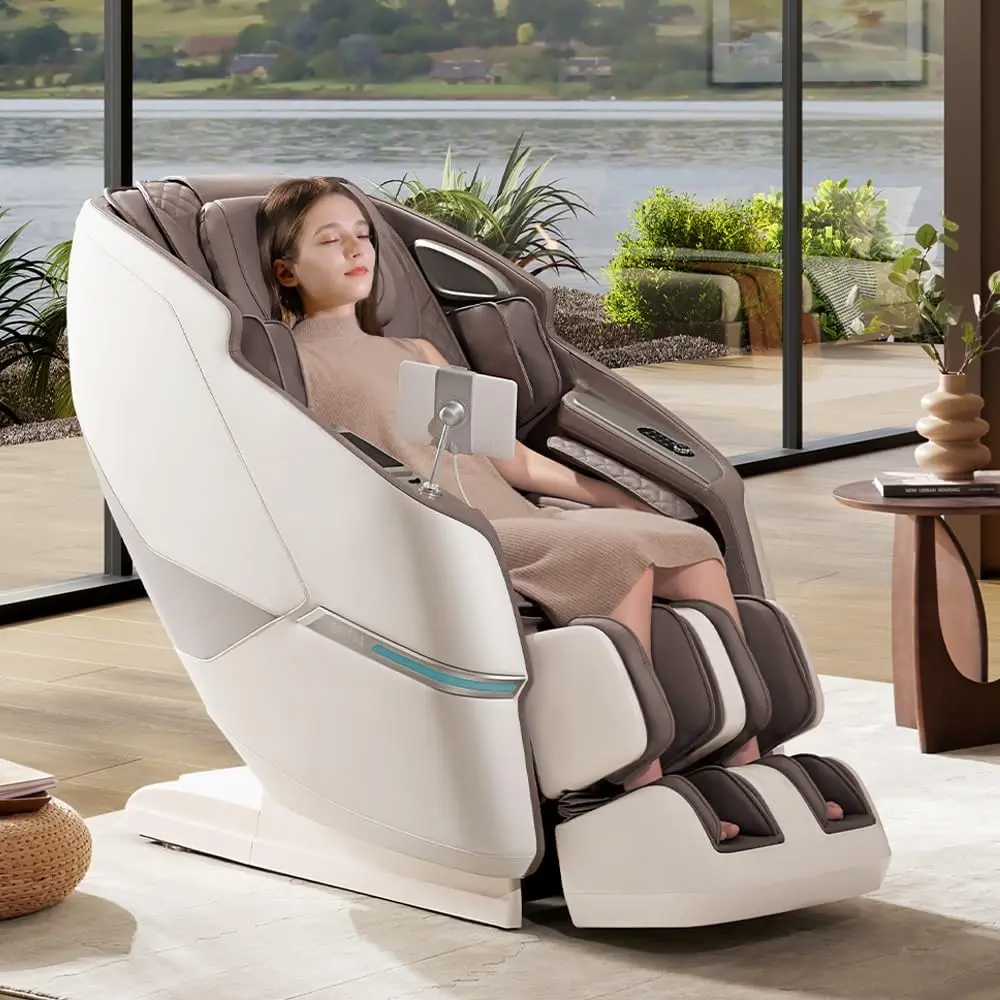 ROTAI Massage Chair. Full Body Zero Gravity SL Track Shiatsu Massage Chair with Heating. Bluetooth. Foot Roller. Calf Kneading Massage - Online Shop