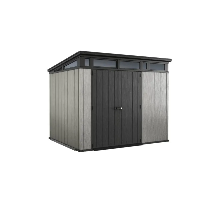 Artisan 9' wide x 7.5' deep plastic storage shed - Online Shop