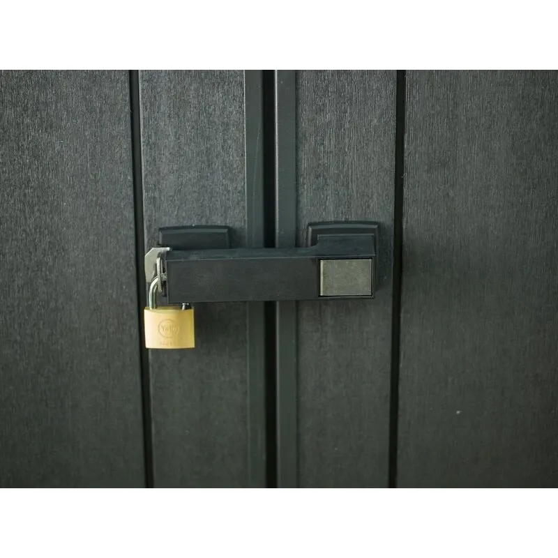 Artisan 9' wide x 7.5' deep plastic storage shed - Online Shop