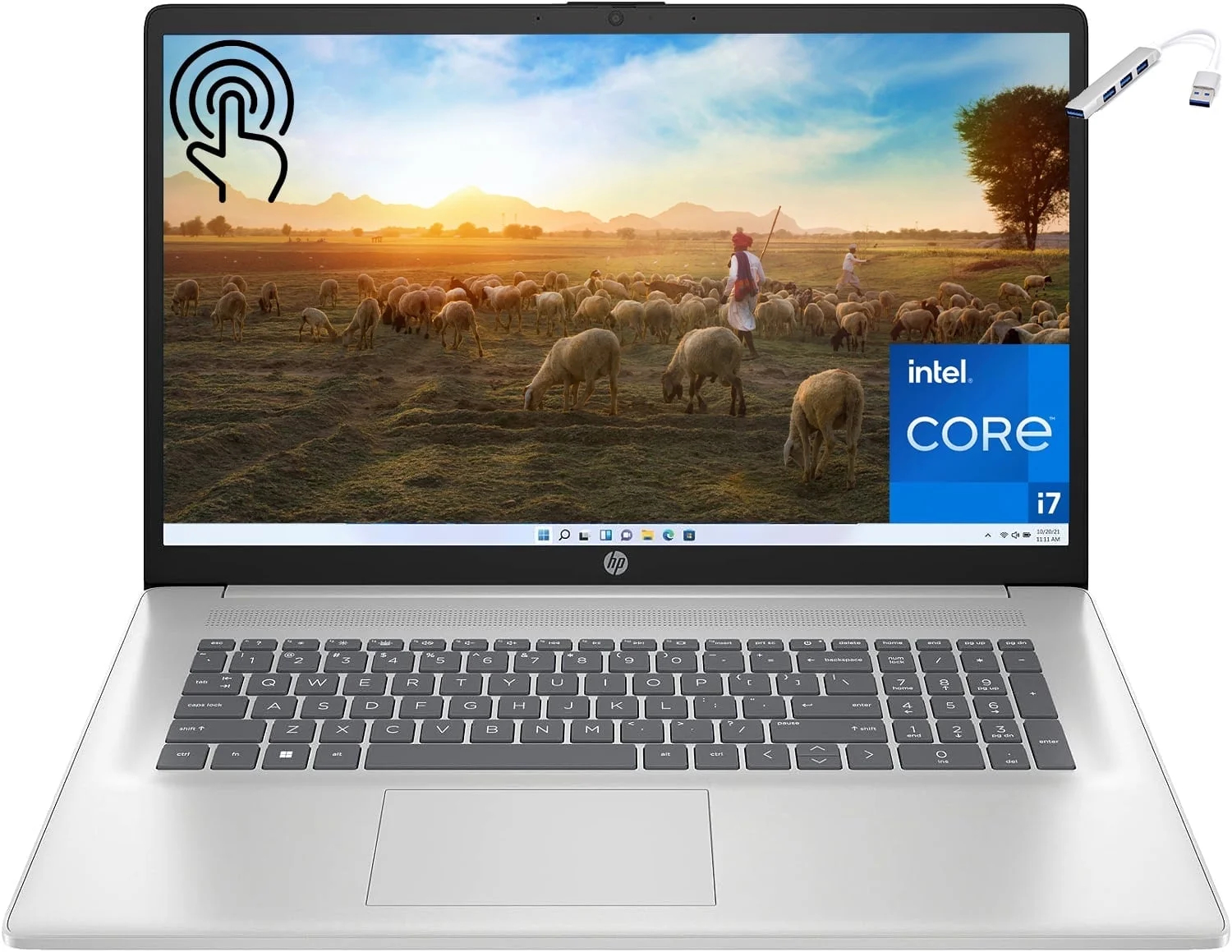 HP Laptop 17 with Intel Core i7-1355U | 17.3 Inch FHD Display | 32 GB DDR4 RAM | 1 TB SSD - Online Shop