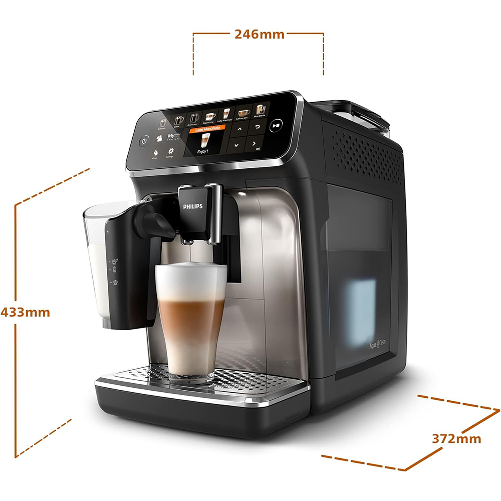 Philips 5400 Series Fully Automatic Espresso Machine - LatteGo - Online Shop